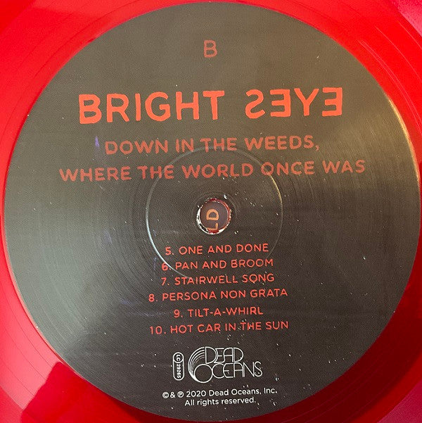 Bright Eyes : Down In The Weeds, Where The World Once Was (LP, Red + LP, S/Sided, Etch, Ora + Album, Ltd)