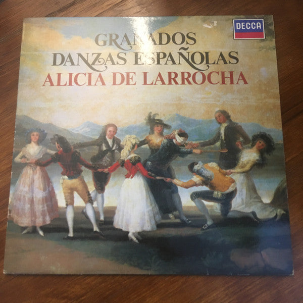 Enrique Granados, Alicia De Larrocha : Danzas Españolas (LP)