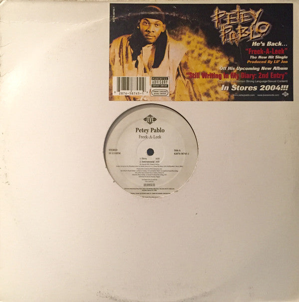 Petey Pablo : Freek -A- Leek (12")