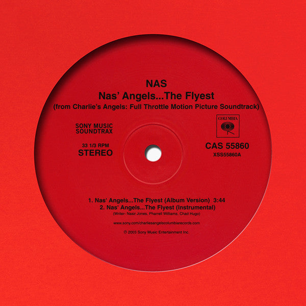 Nas : Nas' Angels... The Flyest (12")