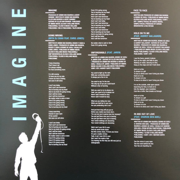 Armin van Buuren : Imagine (2xLP, Album, Ltd, Num, RE, Blu)