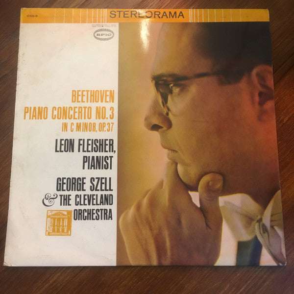 Ludwig van Beethoven, Leon Fleisher, George Szell & The Cleveland Orchestra : Piano Concerto No. 3 In C Minor, Op. 37 (LP)