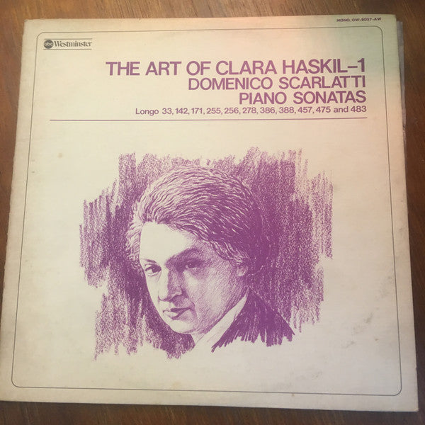 Domenico Scarlatti, Clara Haskil : 11 Sonatas (LP, Mono)