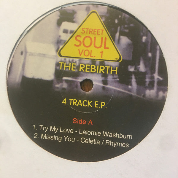 Various : The Rebirth Of Street Soul - Urban Street Classics 4 Track EP Vol.1 (12")