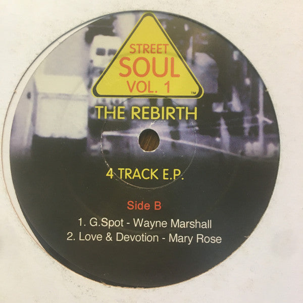 Various : The Rebirth Of Street Soul - Urban Street Classics 4 Track EP Vol.1 (12")