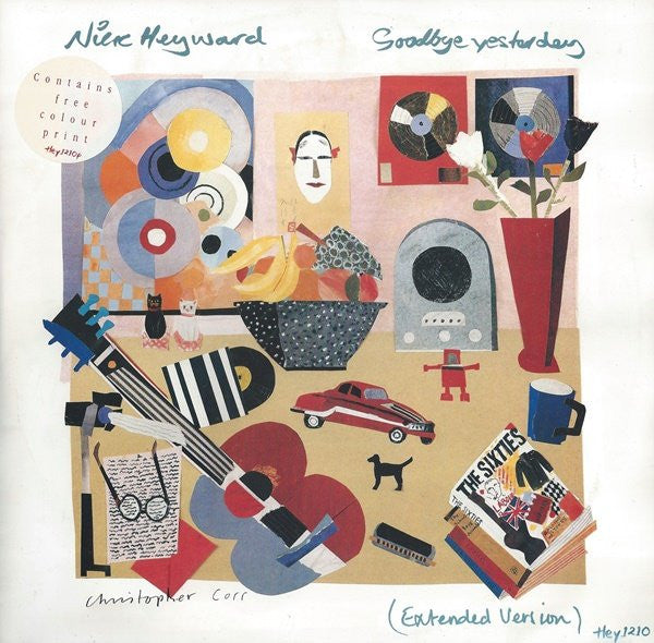 Nick Heyward : Goodbye Yesterday (Extended Version) (12", Single, Pri)