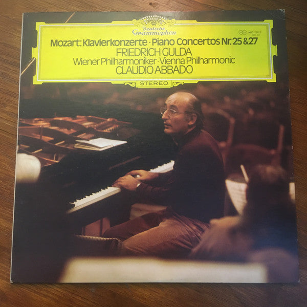 Wolfgang Amadeus Mozart - Friedrich Gulda, Wiener Philharmoniker · Wiener Philharmoniker, Claudio Abbado : Klavierkonzerte · Piano Concertos Nr. 25 & 27 (LP)