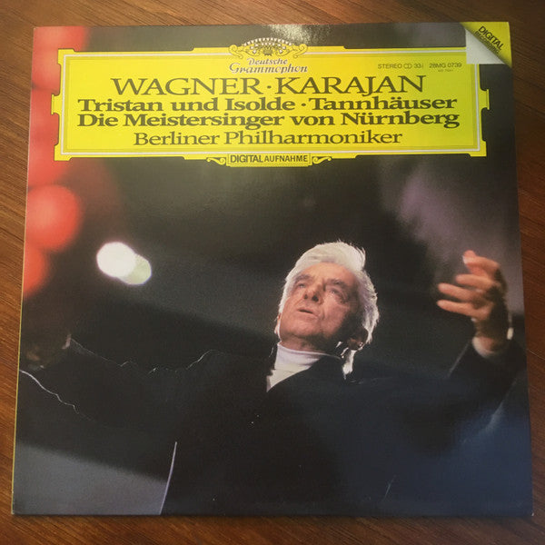 Richard Wagner – Herbert von Karajan, Berliner Philharmoniker : Tristan Et Isolde / Tannhäuser / Les Maîtres Chanteurs De Nuremberg (LP)