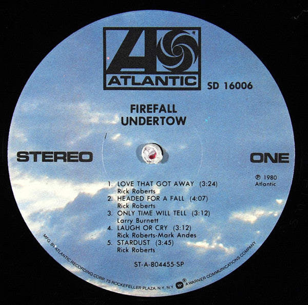 Firefall : Undertow (LP, Album, SP )