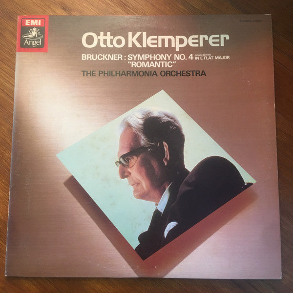 Anton Bruckner, Otto Klemperer, Philharmonia Orchestra : Symphony No. 4 "Romantic" (LP)