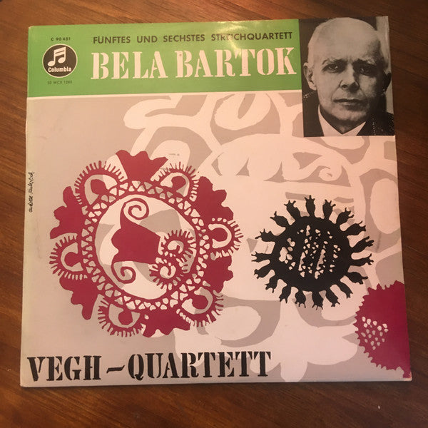 Béla Bartók / Quatuor Végh : Fünftes Und Sechstes Streichquartett (LP, Mono)