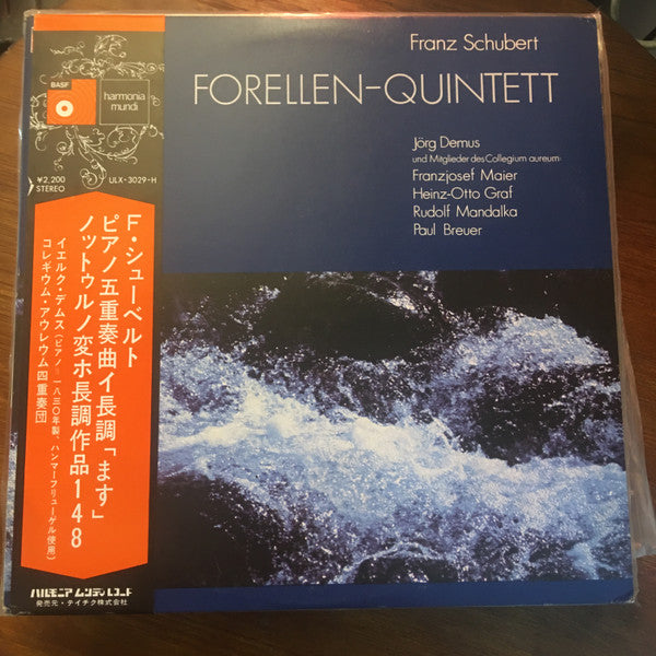 Franz Schubert, Jörg Demus Und Collegium Aureum : Forellen-Quintett (LP)