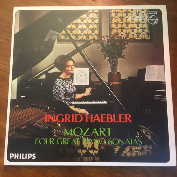 Wolfgang Amadeus Mozart, Ingrid Haebler : Four Great Piano Sonatas  (LP, Comp, Gat)