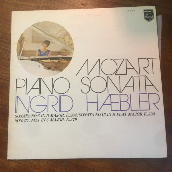 Wolfgang Amadeus Mozart, Ingrid Haebler : Sonatas for Piano - No. 6 in D major, K-284 - No. 13 in B flat major, K-333 - No. 1 in C major, K-279 (LP, Album)