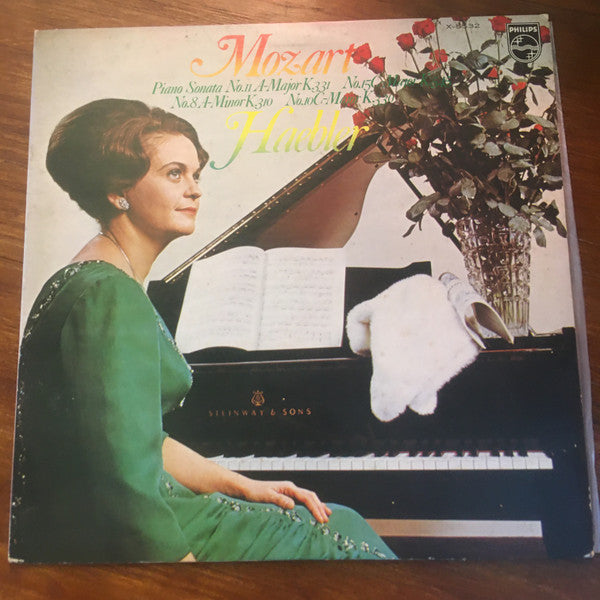 Wolfgang Amadeus Mozart, Ingrid Haebler : Four Piano Sonatas  (LP, Comp, RE)