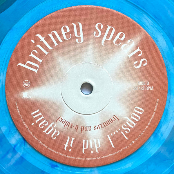 Britney Spears : Oops!...I Did It Again (Remixes And B-Sides) (LP, RSD, Comp, Ltd, Blu)