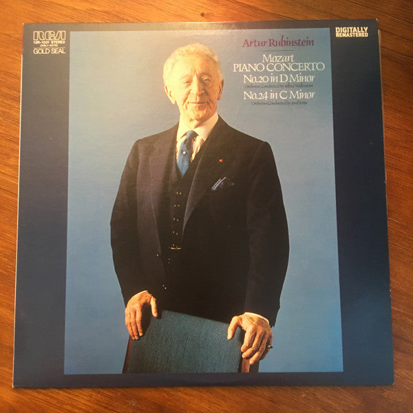 Wolfgang Amadeus Mozart, Arthur Rubinstein, Josef Krips, Alfred Wallenstein : Mozart Concertos No. 20 & No. 24 (LP, Comp)