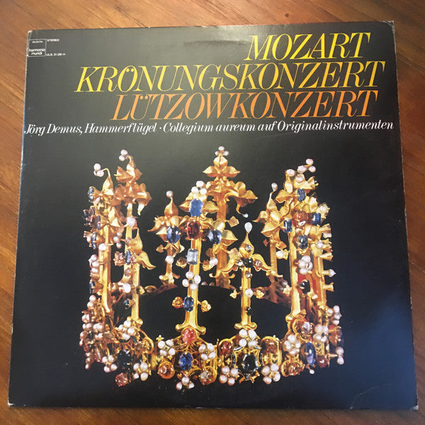 Wolfgang Amadeus Mozart - Jörg Demus, Collegium Aureum : Krönungskonzert / Lützowkonzert (LP)