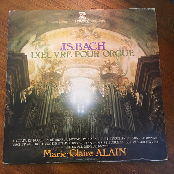 Marie-Claire Alain : L'Œuvre Pour Orgue (LP)