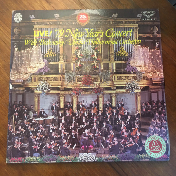 Wiener Philharmoniker / Willi Boskovsky : New Year's Day Concert In Vienna = Neujahrskonzert In Wien = Concert Du Nouvel An, A Vienne (2xLP, Gat)