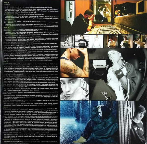 Eminem : Curtain Call - The Hits (2xLP, Comp, Ltd, M/Print, RE, Blu)