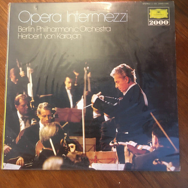 Herbert von Karajan, Berliner Philharmoniker : Opera Intermezzi (LP)