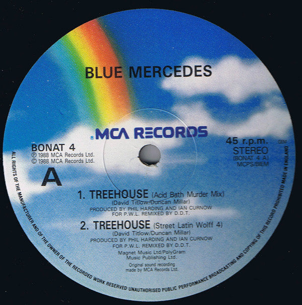 Blue Mercedes : Treehouse (12", Single)