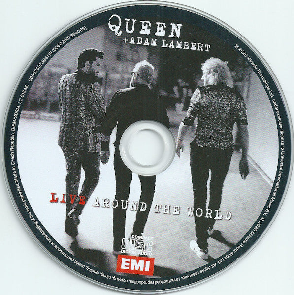 Queen + Adam Lambert : Live Around The World (CD, Album + Blu-ray, Album, Multichannel)