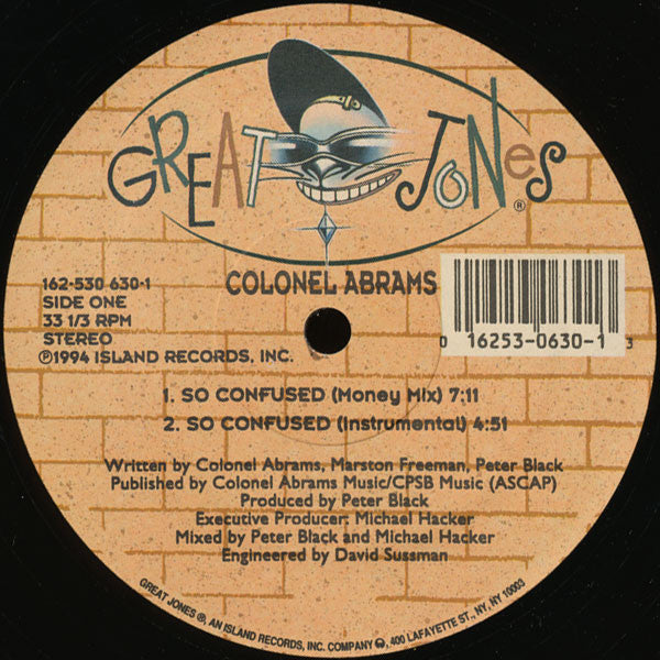 Colonel Abrams : So Confused (12")