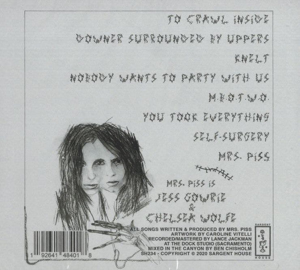 Mrs. Piss : Self-Surgery (CD, Album)