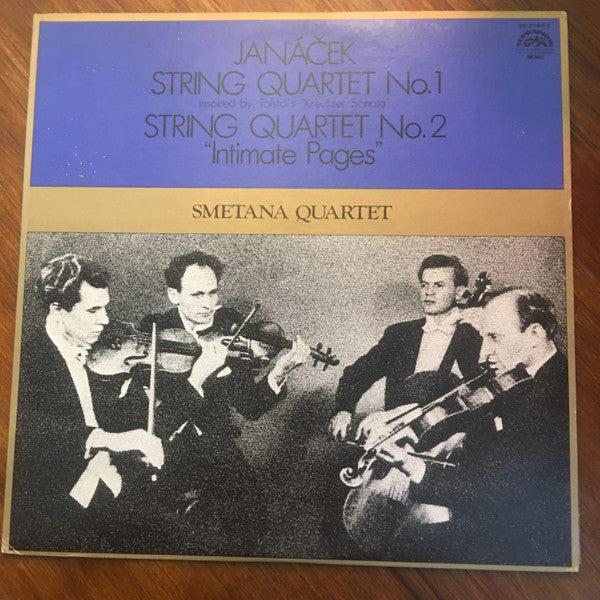 Smetana Quartet, Leoš Janáček : String Quartet No. 1 / String Quartet No. 2 (LP, Mono)