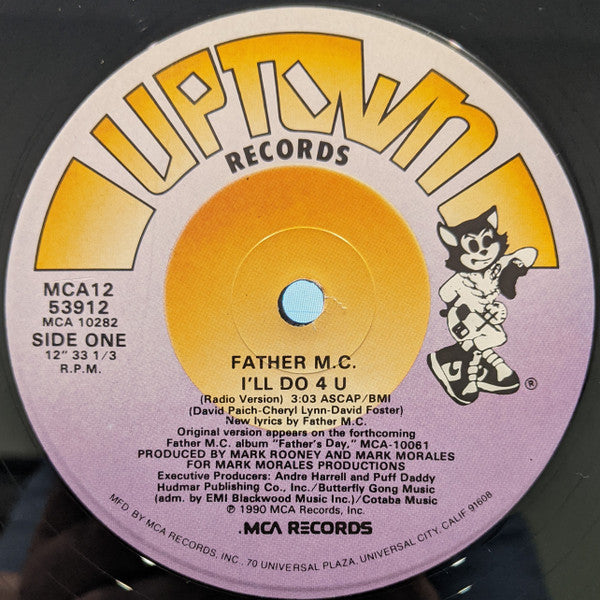 Father MC : I'll Do 4 U (12", Single, RE)