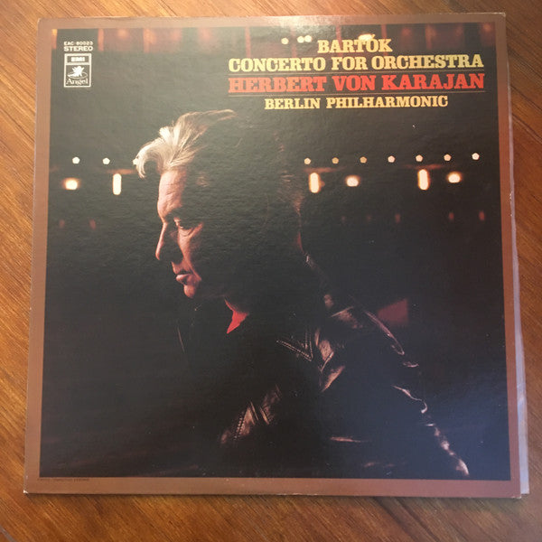 Béla Bartók, Herbert von Karajan, Berliner Philharmoniker : Concerto For Orchestra (LP)