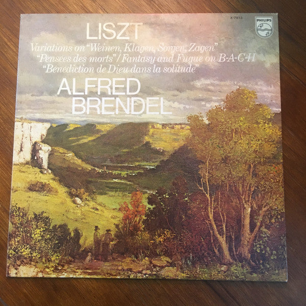 Franz Liszt, Alfred Brendel : Variations On "Weinen, Klagen, Sorgen, Zagen" / "Pensées Des Morts" / Fantasy And Fugue On B-A-C-H / "Bénédiction De Dieu Dans La Solitude" (LP)