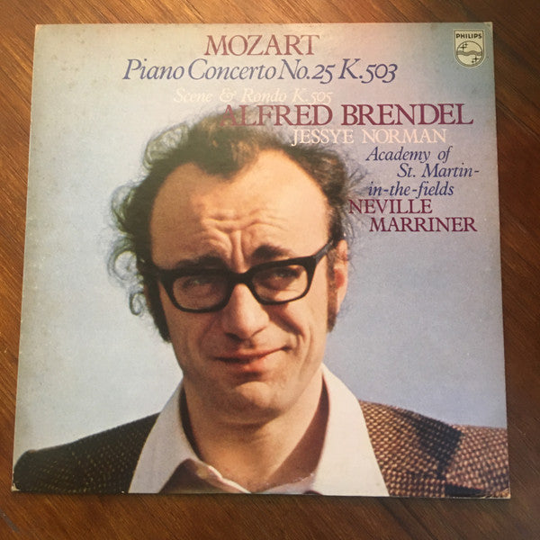 Wolfgang Amadeus Mozart - Alfred Brendel, Jessye Norman, The Academy Of St. Martin-in-the-Fields, Sir Neville Marriner : Piano Concerto No.25 K.503 / Scene & Rondo K.505 (LP)