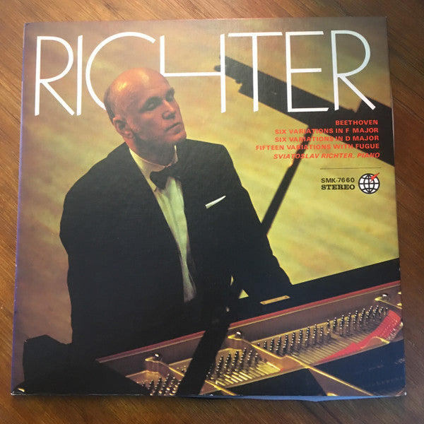 Ludwig van Beethoven, Sviatoslav Richter : Six Variations In F Major / Six Variations In D Major / Fifteen Variations With Fugue (LP, Gat)