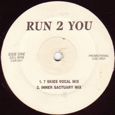 Dina Carroll : Run 2 You (12", Promo)