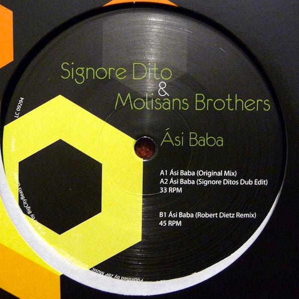 Signore Dito & Molisans Brothers : Ási Baba (12")