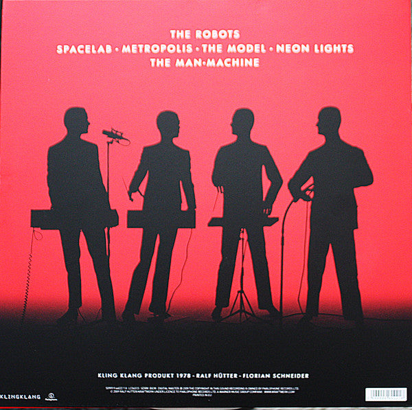 Kraftwerk : The Man•Machine (LP, Album, Ltd, RE, RM, S/Edition, Red)