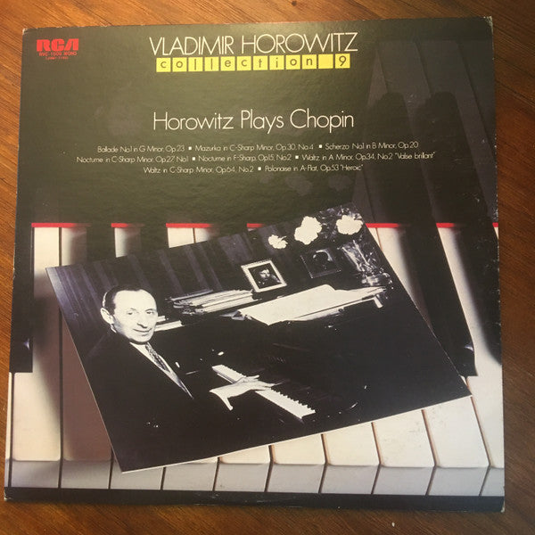 Vladimir Horowitz : Horowitz Plays Chopin, Vol. 3 (LP, Comp, Mono, RE)