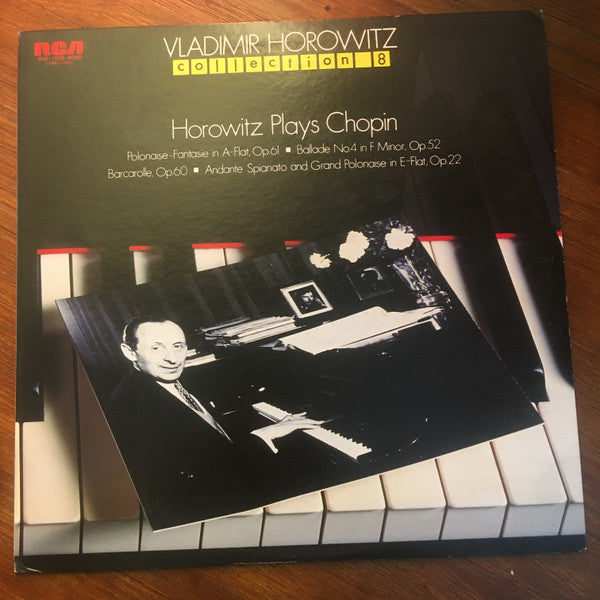 Vladimir Horowitz : Horowitz Plays Chopin  (LP, Mono, RE)