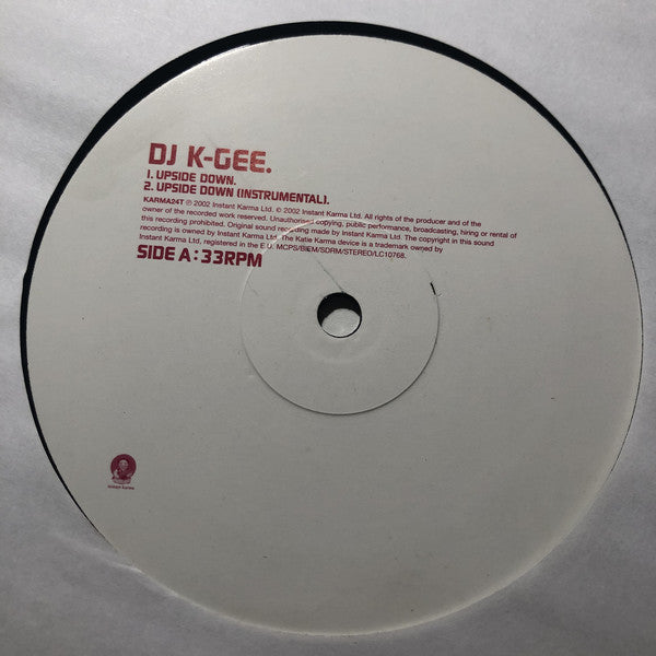 K-Gee : Upside Down (12")