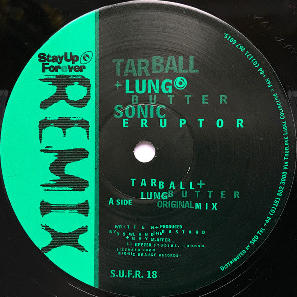 Tarball & Lungbutter : Sonic Eruptor (12")