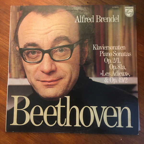 Alfred Brendel, Ludwig van Beethoven : Klaviersonaten / Piano Sonatas Op. 2/1, Op. 81a, »Les Adieux«, & Op. 49/2 (LP)