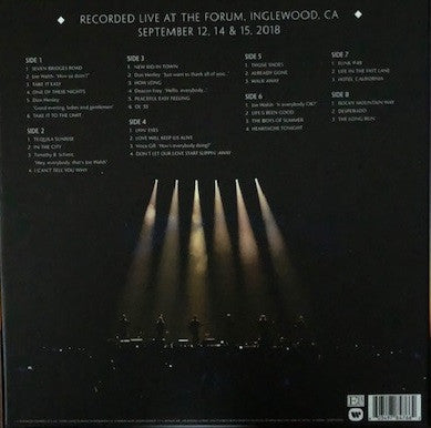 Eagles : Live From The Forum MMXVIII (4xLP, Album, 180)