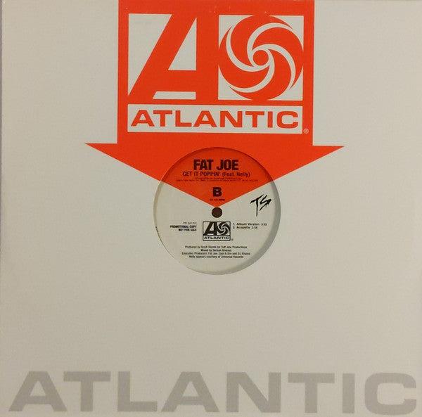 Fat Joe : Get It Poppin' (12", Promo)