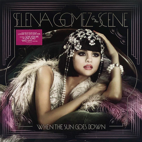 Selena Gomez & The Scene : When The Sun Goes Down (LP, Album, Ltd, Lav)