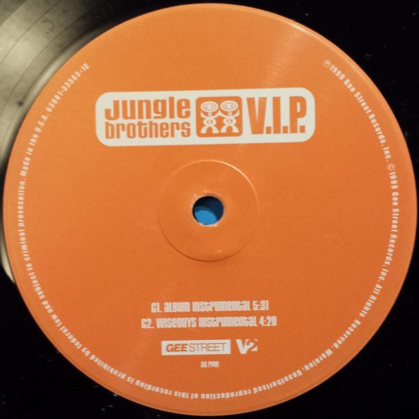 Jungle Brothers : V.I.P. (2x12")