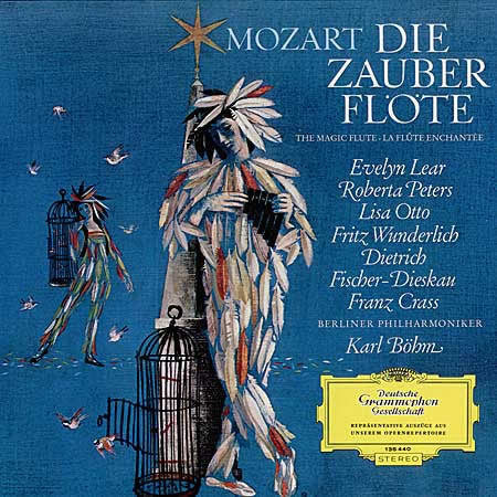 Wolfgang Amadeus Mozart - Berliner Philharmoniker, Karl Böhm : Die Zauberflöte (The Magic Flute) (La Flûte Enchantée) (LP, Album)