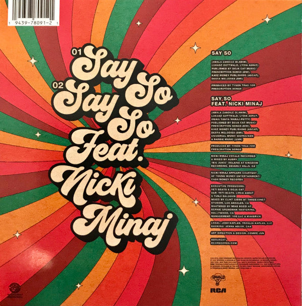 Doja Cat : Say So (CD, Single, Ltd)